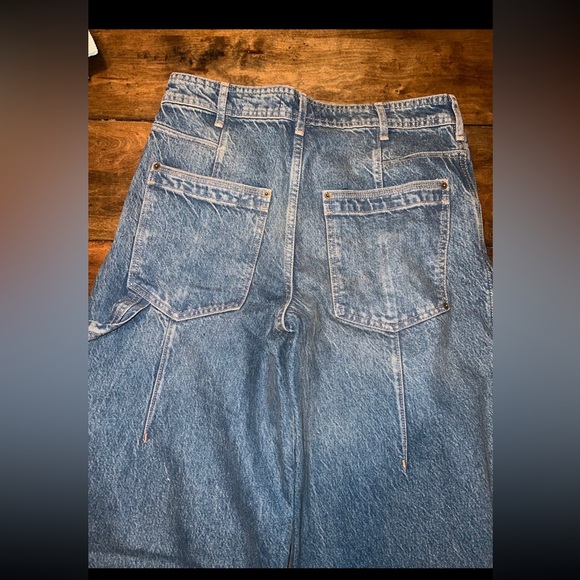 Free people We The Free Loren high rise carpenter Barrel Jeans - 27 - Picture 7 of 8